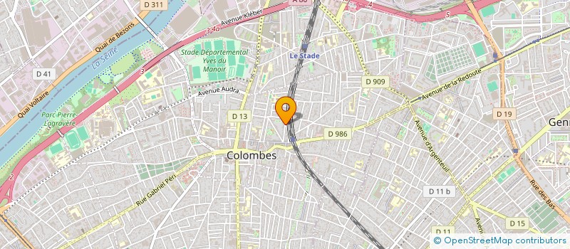 localisation de l'entreprise ART INVESTISSEMENT à COLOMBES