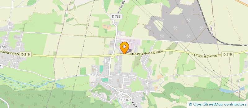 localisation de l'entreprise ART'ISOBAT FERMETURES  VARCES-ALLIERES-ET-RISSET