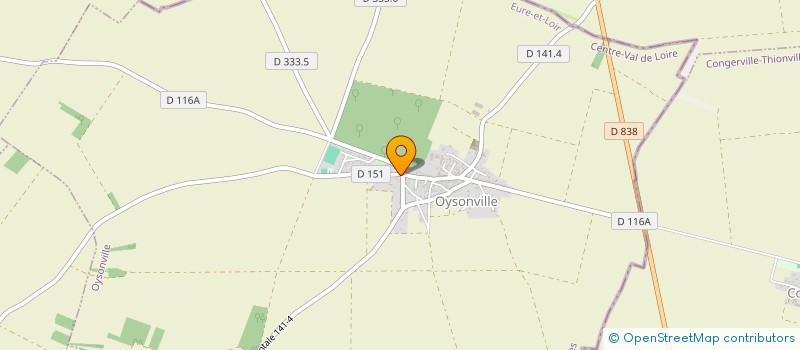 localisation de l'entreprise ART - ISOL à OYSONVILLE