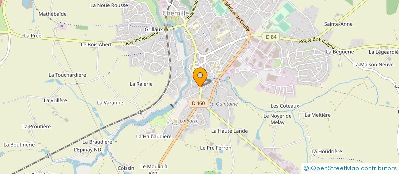 localisation de l'entreprise ART'ISOLE à CHEMILLE-EN-ANJOU
