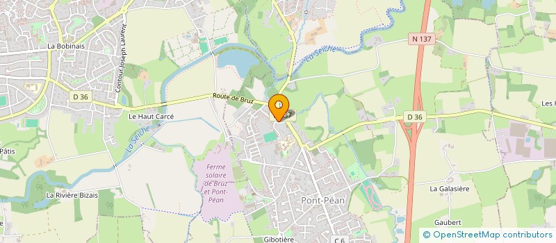 localisation de l'entreprise ART-IST RENOV  PONT-PEAN