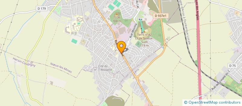 localisation de l'entreprise ART'ITUDE  NUX-LES-MINES