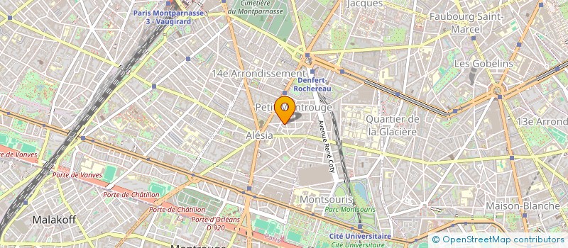 localisation de l'entreprise ART JACQUIN  PARIS