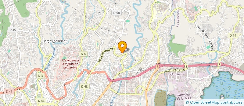 localisation de l'entreprise ART'K BEAUTE  FORT-DE-FRANCE