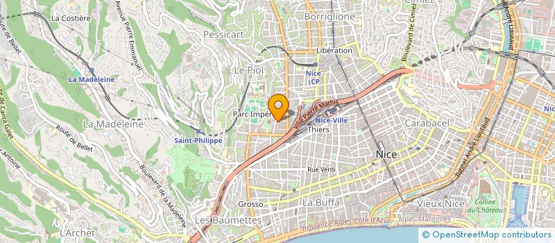 localisation de l'entreprise ART KERAMIK STUDIO à NICE
