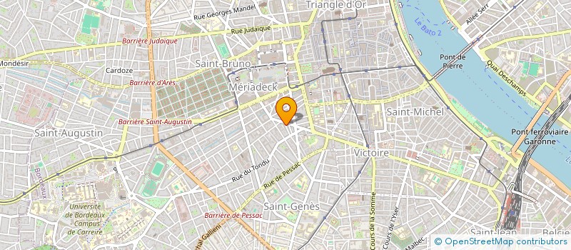 localisation de l'entreprise ART LEYES  BORDEAUX