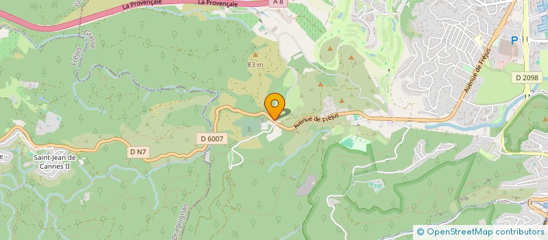 localisation de l'entreprise ART LIBRARY  MANDELIEU-LA-NAPOULE