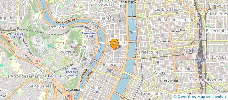 localisation de l'entreprise ART'LIGHT  LYON