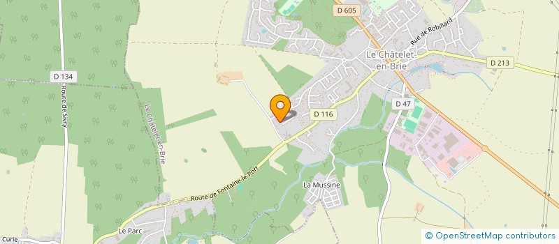 localisation de l'entreprise ART LIGHT EPOXY  LE CHATELET-EN-BRIE