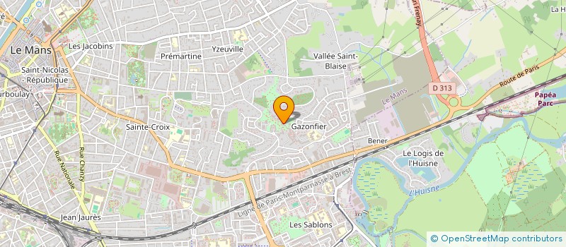 localisation de l'entreprise ART LIVRAISONS à LE MANS