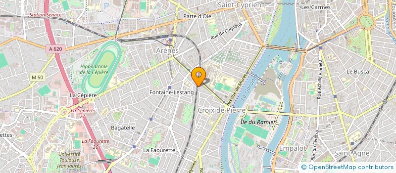 localisation de l'entreprise ART'LO  TOULOUSE