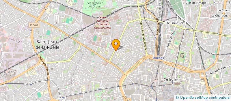 localisation de l'entreprise ART LOCATION à ORLEANS