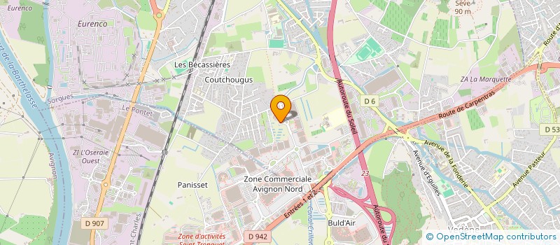 localisation de l'entreprise ART & LOUNGE à MONTPELLIER