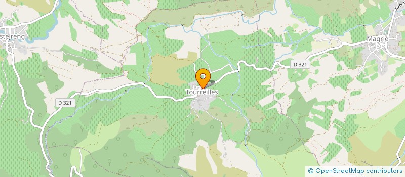 localisation de l'entreprise ART MAGEDDON  TOURREILLES