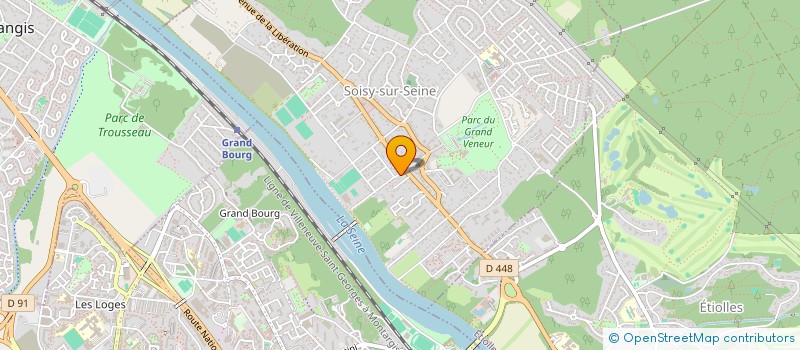 localisation de l'entreprise ART MAJOR à SOISY-SUR-SEINE