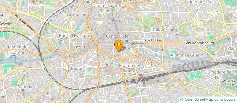 localisation de l'entreprise ART MANIA à RENNES