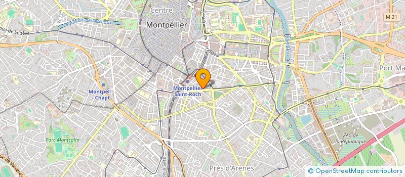 localisation de l'entreprise ART'MANIAK'S PRODUCTION à MONTPELLIER