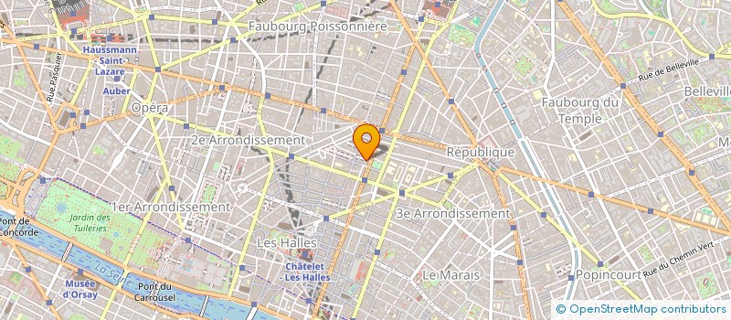 localisation de l'entreprise ART&MAT  PARIS