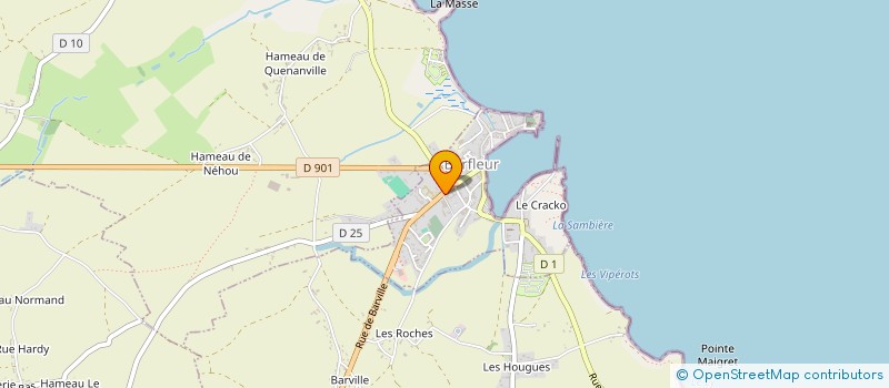 localisation de l'entreprise ART'MATEUR à BARFLEUR