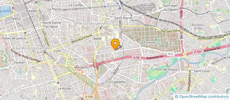 localisation de l'entreprise ART'MATURA à MARSEILLE