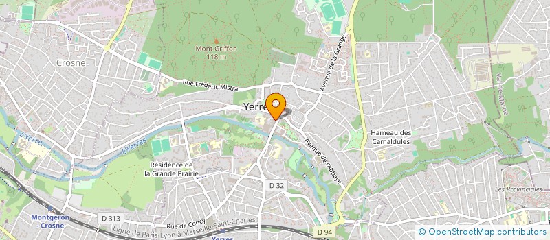 localisation de l'entreprise ART-MED à YERRES