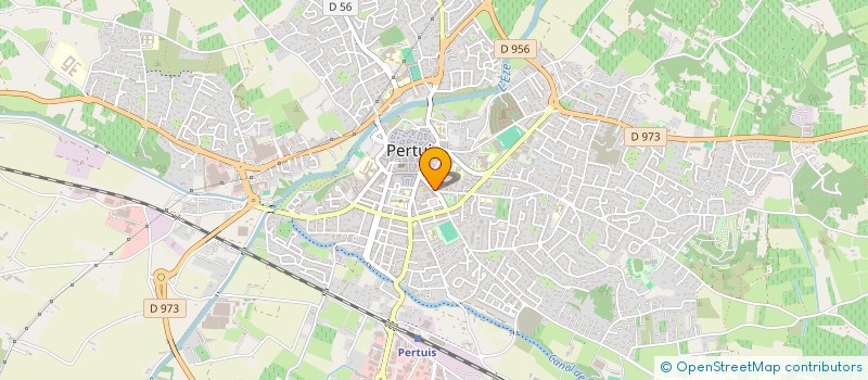 localisation de l'entreprise ART MEDIA à PERTUIS