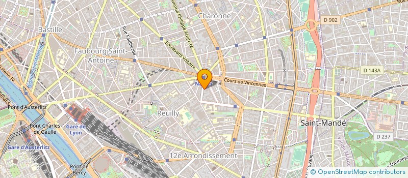 localisation de l'entreprise ART METAL PRECISION à PARIS