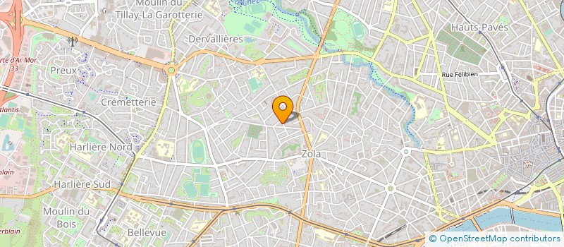 localisation de l'entreprise ART MILES à NANTES