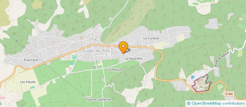 localisation de l'entreprise ART MIRA à CUGES-LES-PINS