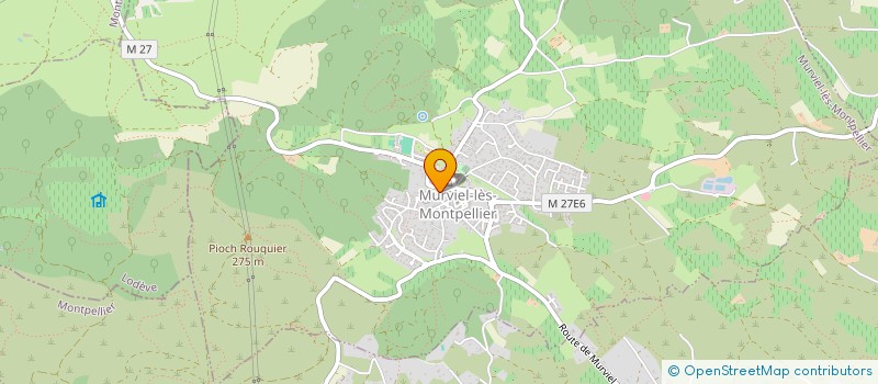 localisation de l'entreprise ART MIXTE à MURVIEL-LES-MONTPELLIER