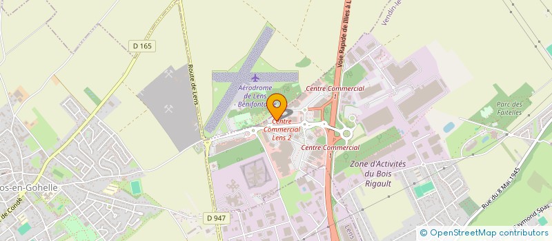 localisation de l'entreprise ART MOBILIER VENDIN à VENDIN-LE-VIEIL