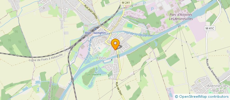 localisation de l'entreprise ART MOBILIER WEB  DON