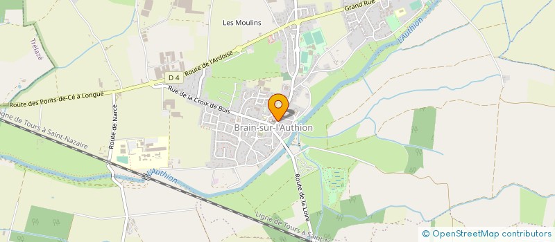 localisation de l'entreprise ART'MONIC STYLE  LOIRE-AUTHION