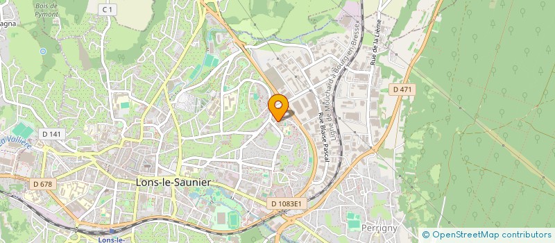 localisation de l'entreprise ART MONIE à LONS-LE-SAUNIER