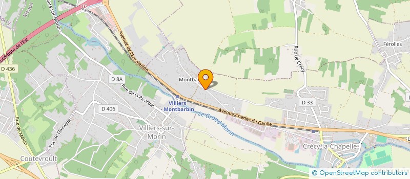 localisation de l'entreprise ART-MONTESSORI à CRECY-LA-CHAPELLE