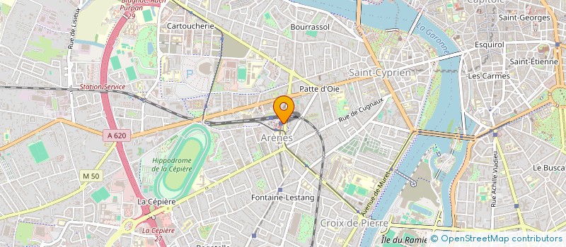 localisation de l'entreprise ART & MOOD à TOULOUSE