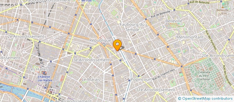 localisation de l'entreprise ART & MOUVOIR ORGANISATION à PARIS