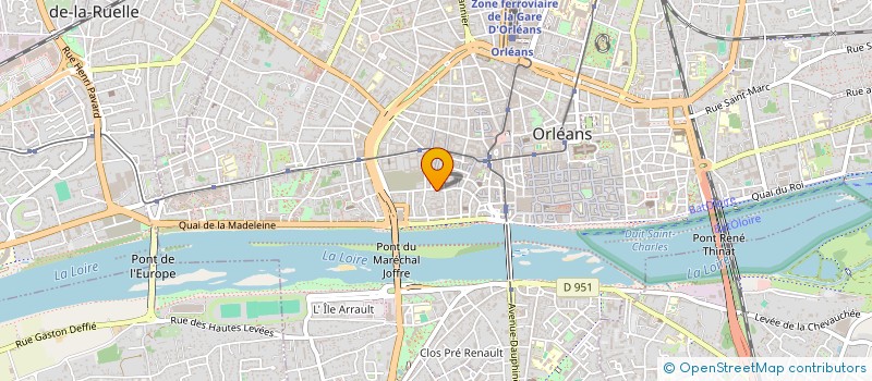 localisation de l'entreprise ART MOVIBLE à ORLEANS