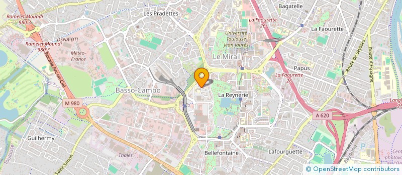 localisation de l'entreprise ART MUSICAL 31 (A M 31) à TOULOUSE