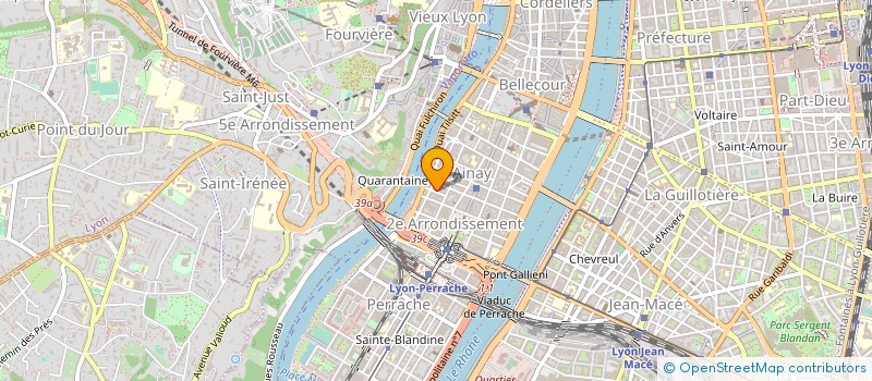 localisation de l'entreprise ART-N-CO à LYON