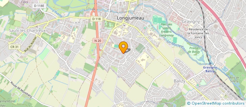 localisation de l'entreprise ART ' N ' CO à LONGJUMEAU