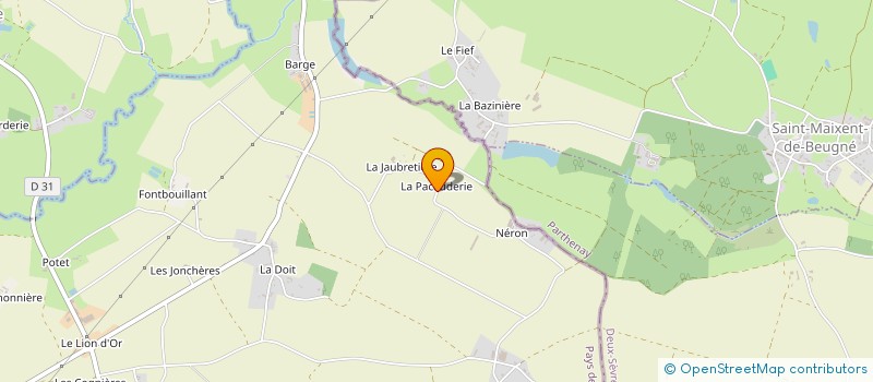 localisation de l'entreprise ART N' DECO  SAINT-HILAIRE-DES-LOGES