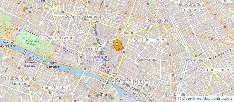 localisation de l'entreprise ART NEOLUX à PARIS