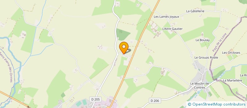 localisation de l'entreprise ART-NO  TORCE EN VALLEE