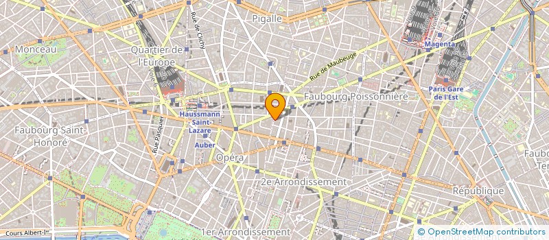 localisation de l'entreprise ART NOUVEAU  PARIS