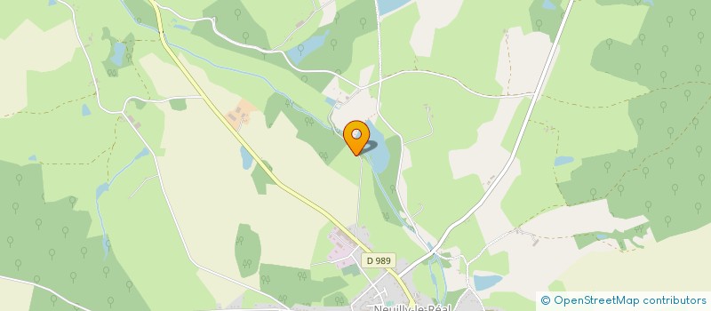 localisation de l'entreprise ART'O CENTRE  SAINT-GERAND-DE-VAUX