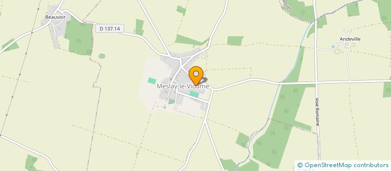 localisation de l'entreprise ART O CENTRE à MESLAY-LE-VIDAME