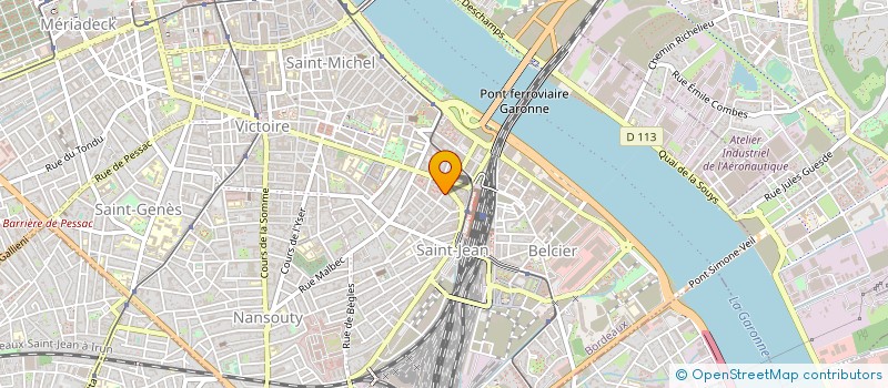 localisation de l'entreprise ART OCULAIRE à BORDEAUX