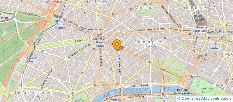 localisation de l'entreprise ART OF ART COMMUNICATION  PARIS