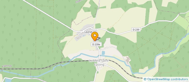 localisation de l'entreprise ART OF DIXIE  LE MEIX-SAINT-EPOING